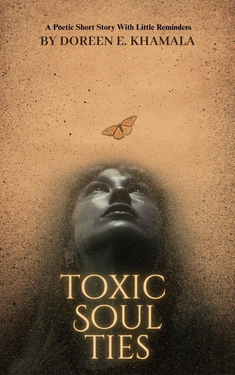 Toxic Soul Ties book cover – poetic short story by Doreen Khamala