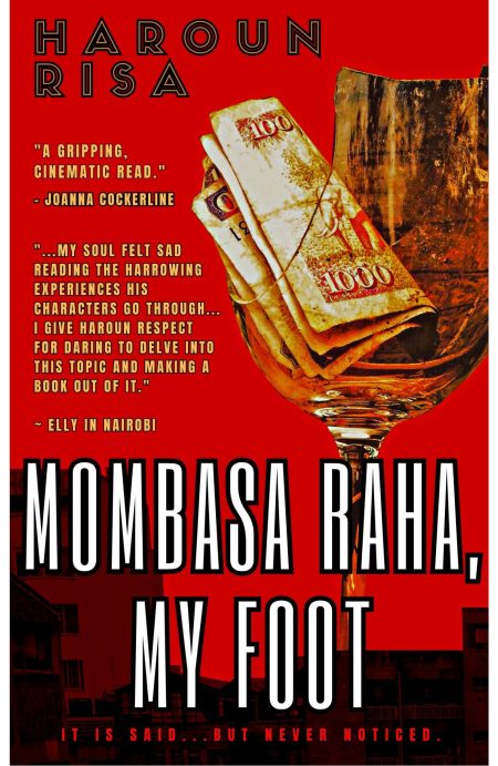 Cover of a thriller book, Mombasa Raha, My Foot