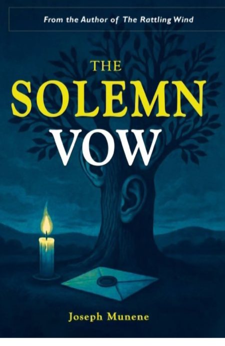The Solemn Vow book cover, a contemporary Kenyan novel about family duty and self-identity