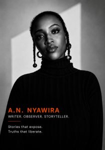 Anne Nyawira of Chronicles of Civilized madmen / www.doreenkhamalabooks.ke / literary fiction